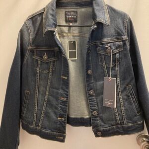 Torrid Premium Stretch Denim Jacket Size 00